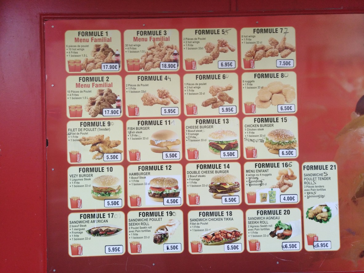 Cafe Usa Restaurant menu 1