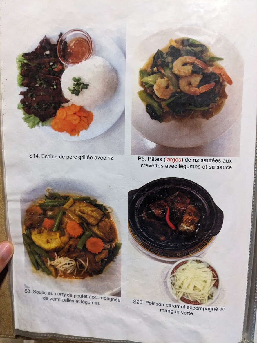 Hang Meas menu 2