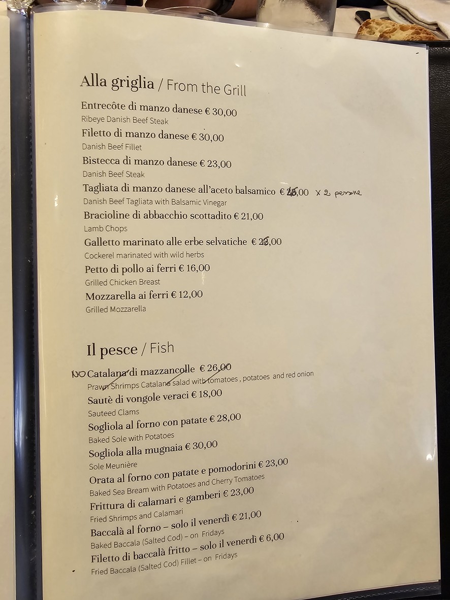 Il Matriciano menu 4