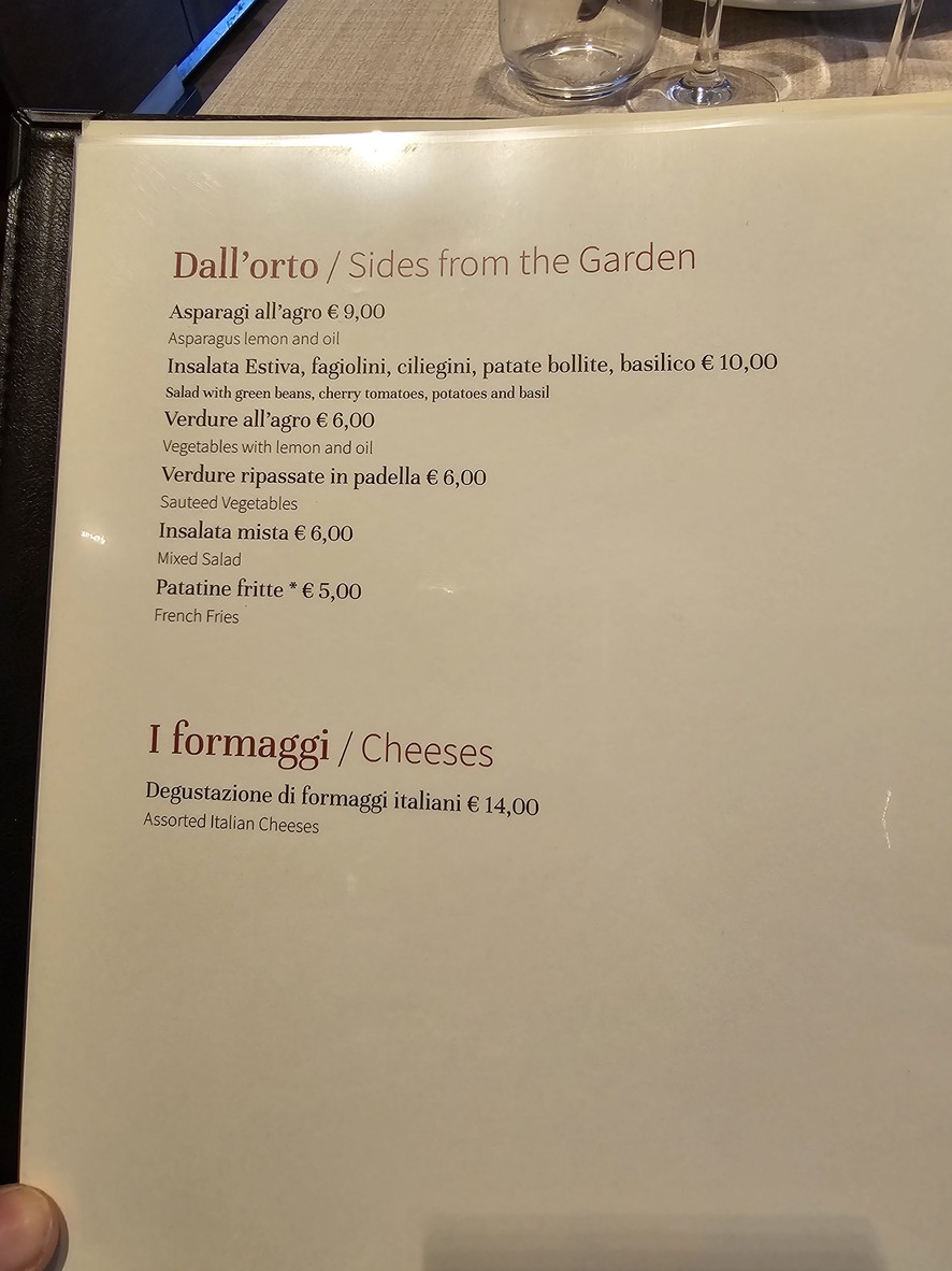Il Matriciano menu 5
