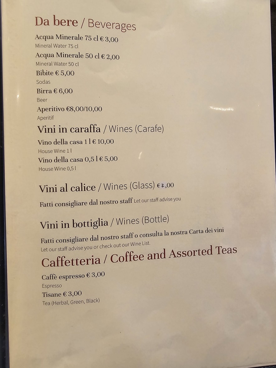 Il Matriciano menu 6