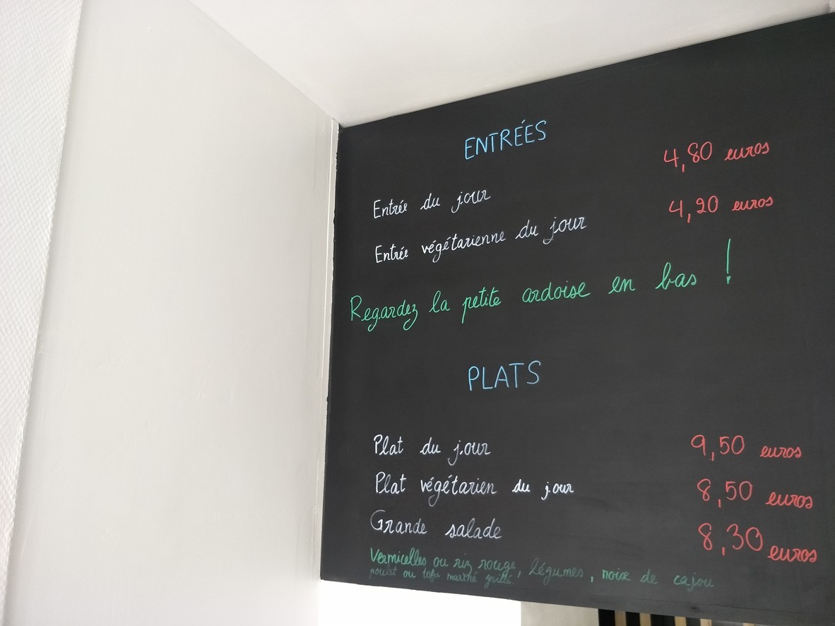 Manee - cuisine thaïe menu 1