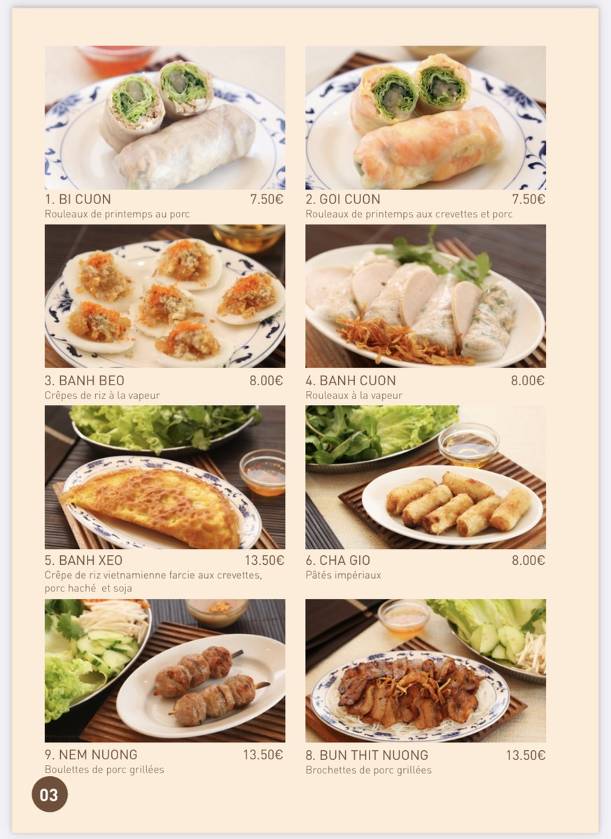 Lao Viet menu 1
