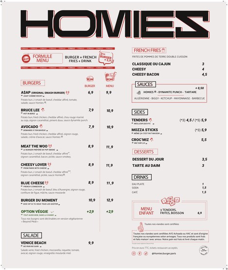 Homies Smash Burger