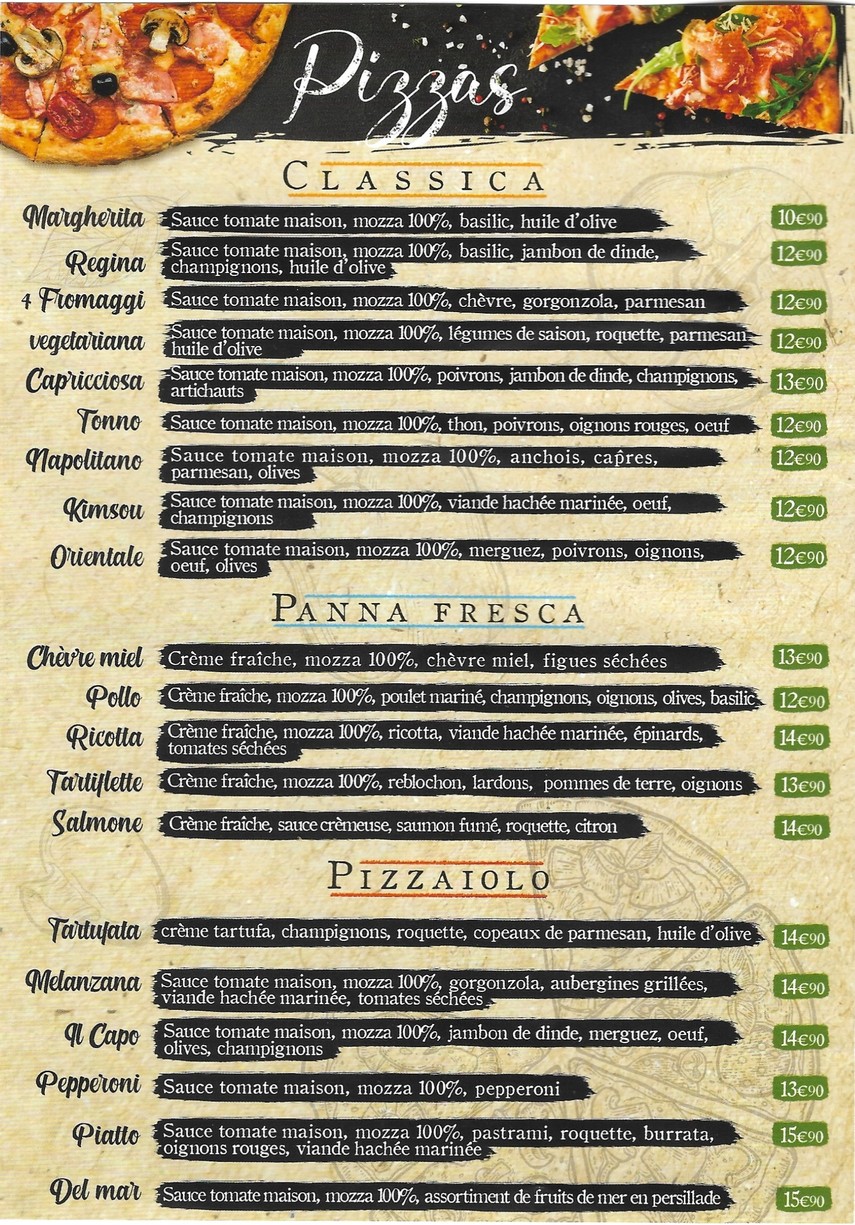 Piatto menu 1