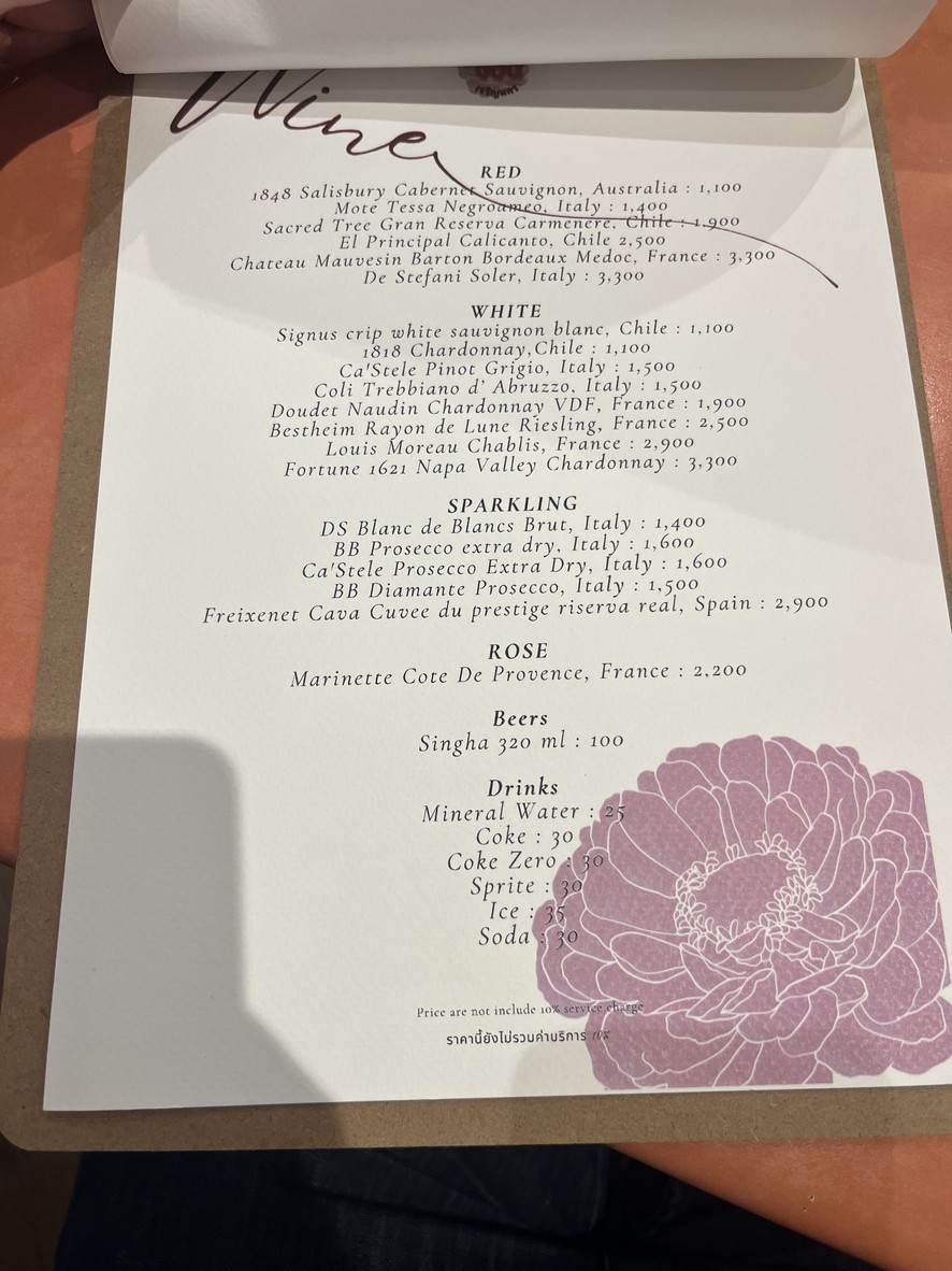 ซ่อนเจริญนคร : Son Charoennakhon Restaurant menu 3