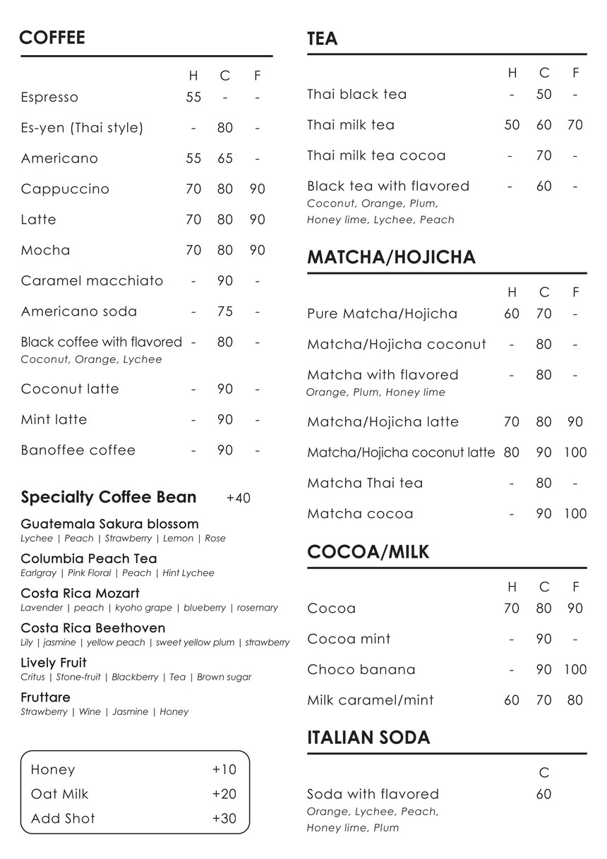 Area54 Vibhavadi menu 1