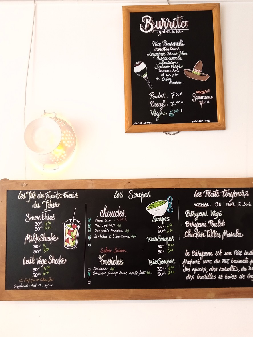 l'esprit tchaï menu 3