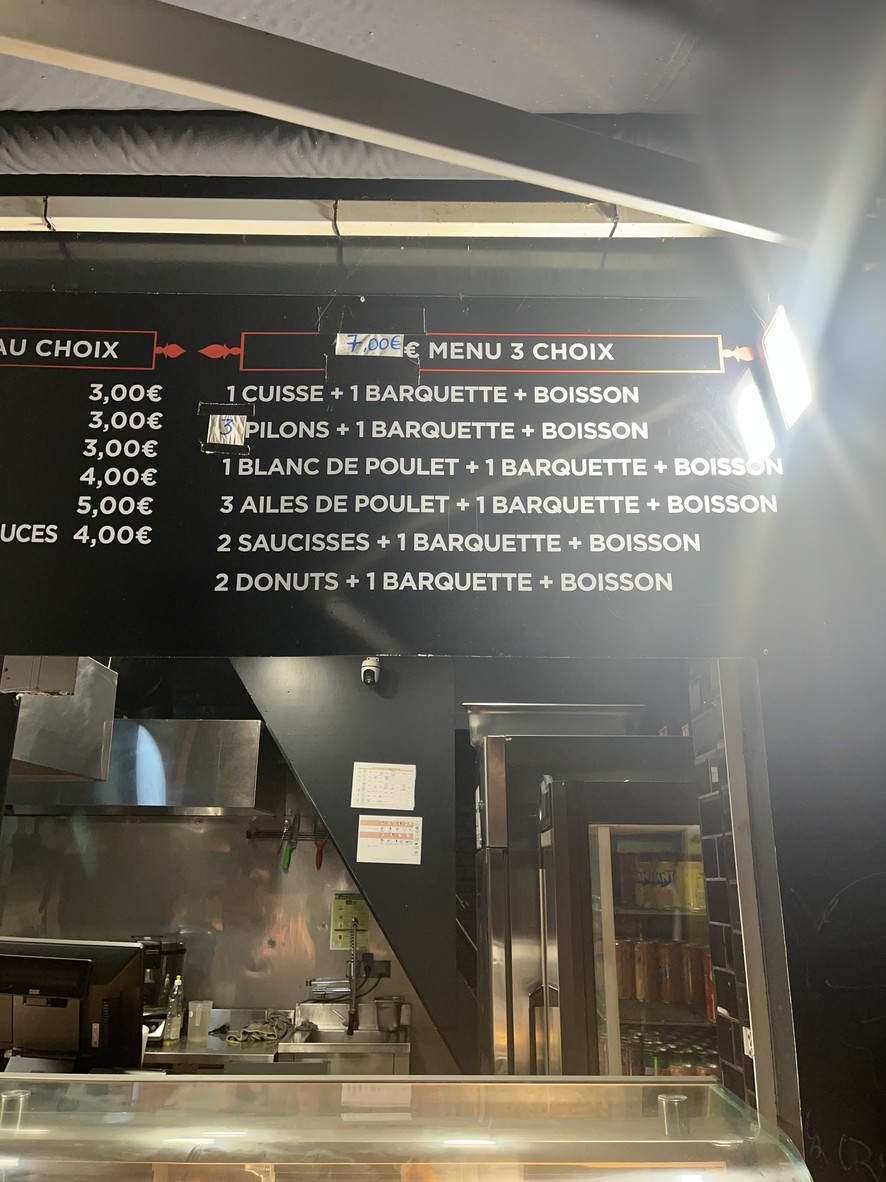 Pouletos Braisé - Ivry-sur-Seine menu 3
