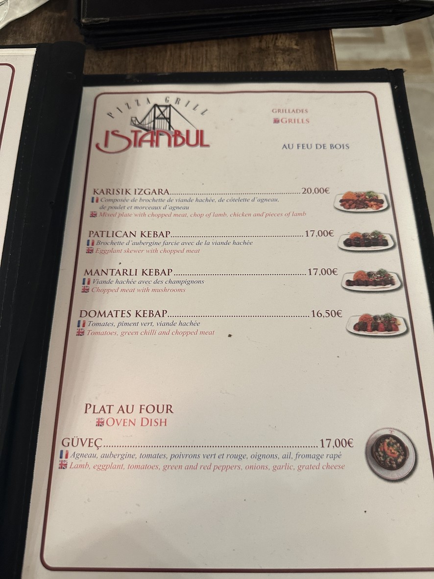 Pizza Grill Istanbul menu 4