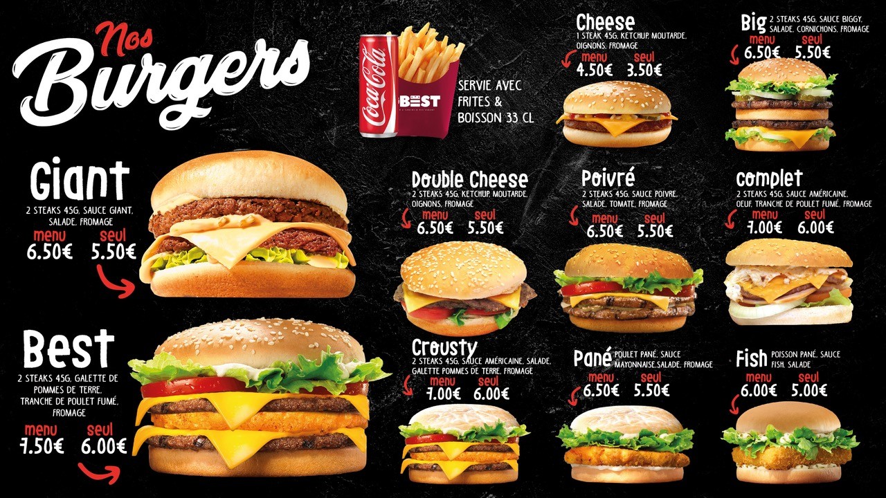 O´BEST menu 1