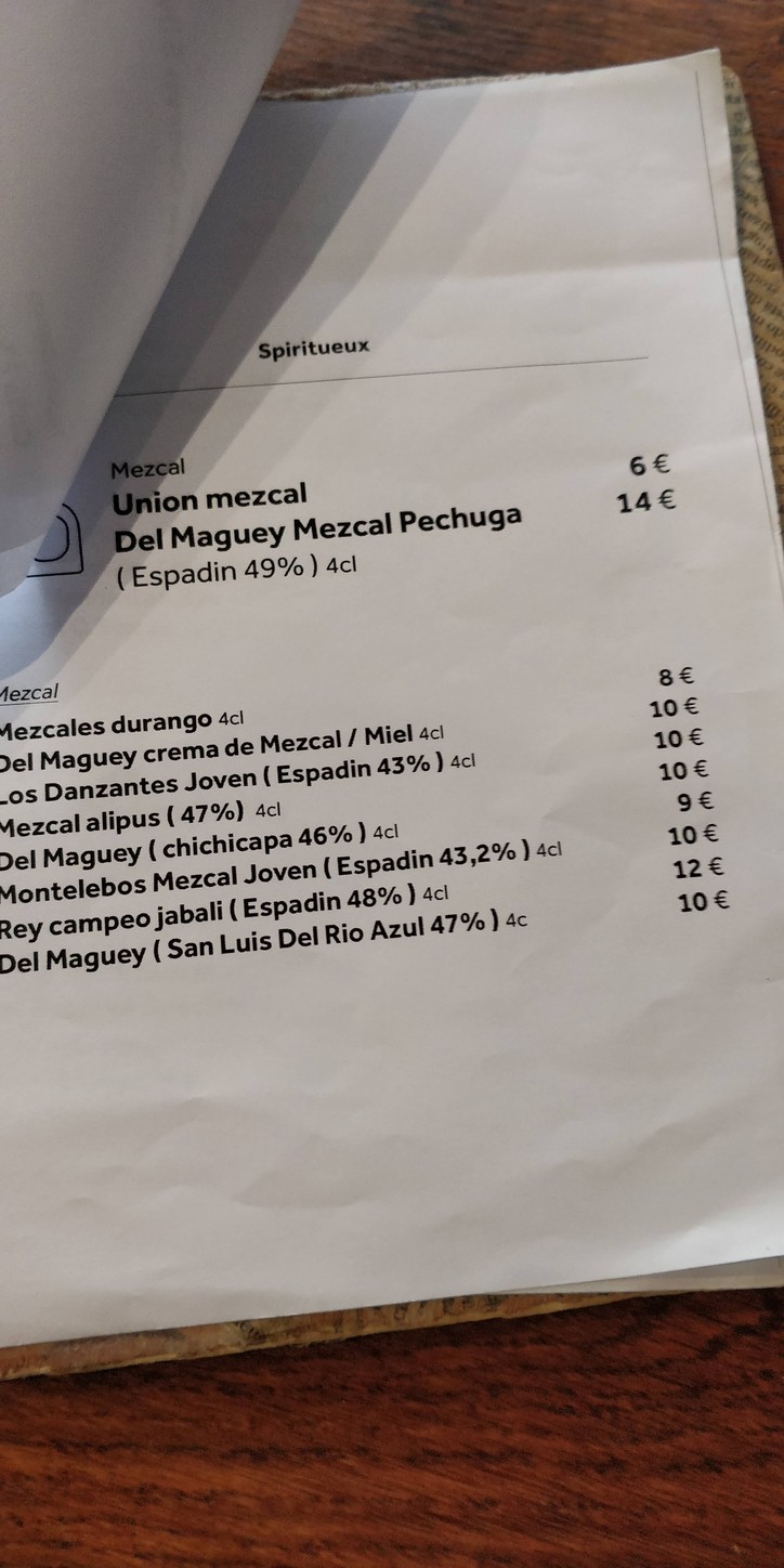 Luz Verde menu 3