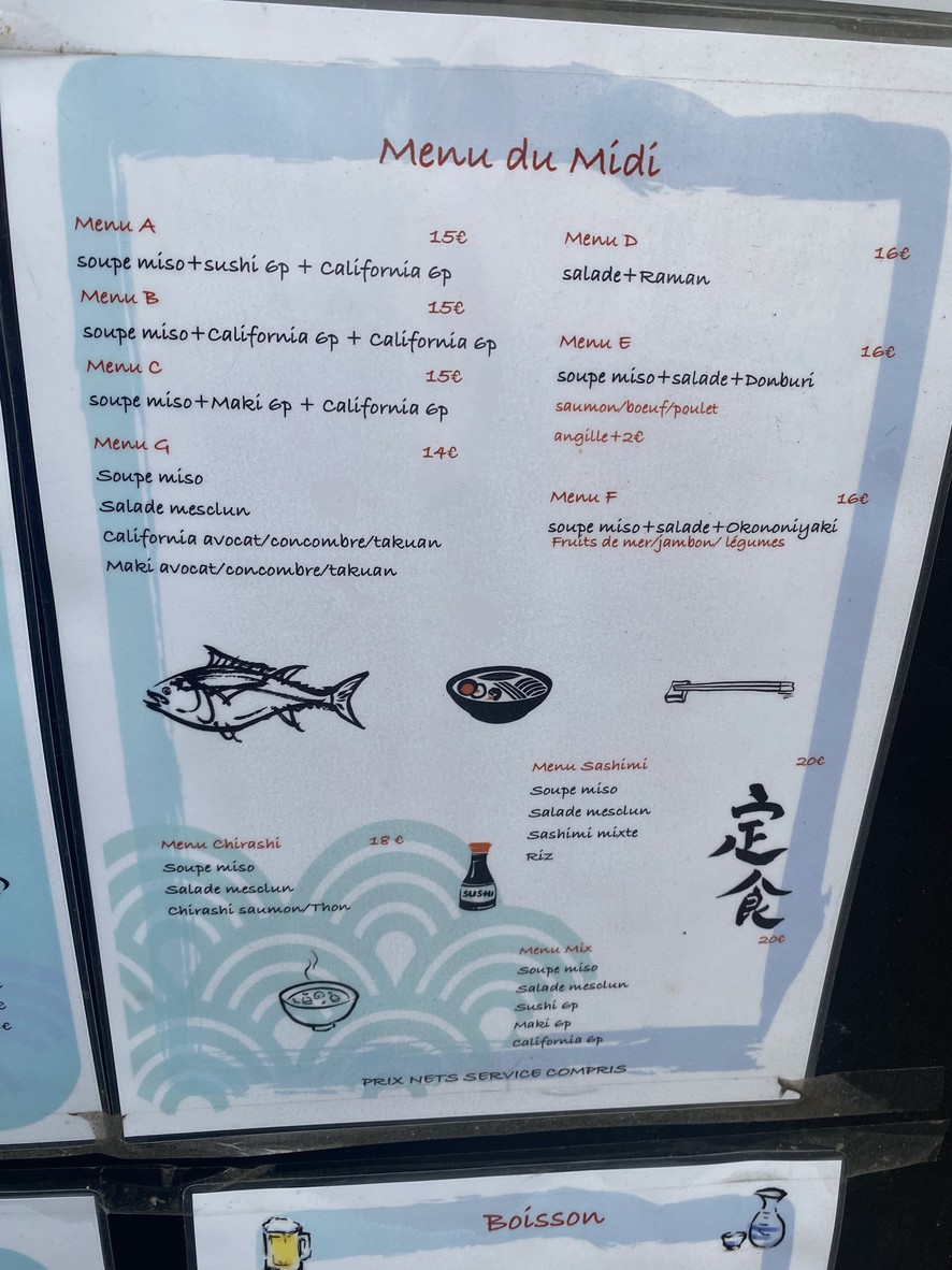 Chez Sukha menu 2