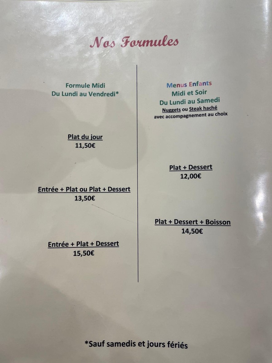 Paladar menu 1