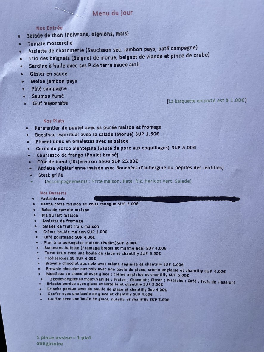 Paladar menu 2