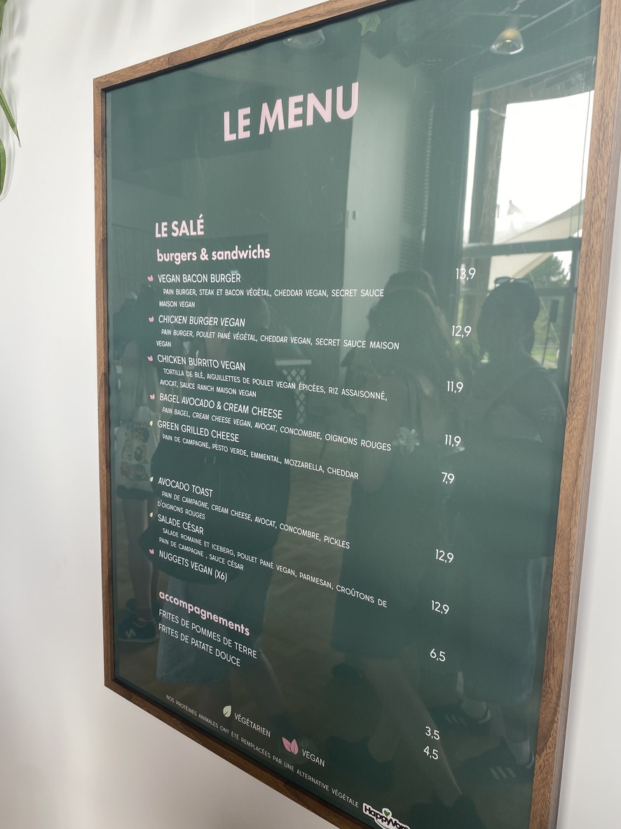 Hôtel Mahfouf - Le Jardin menu 1