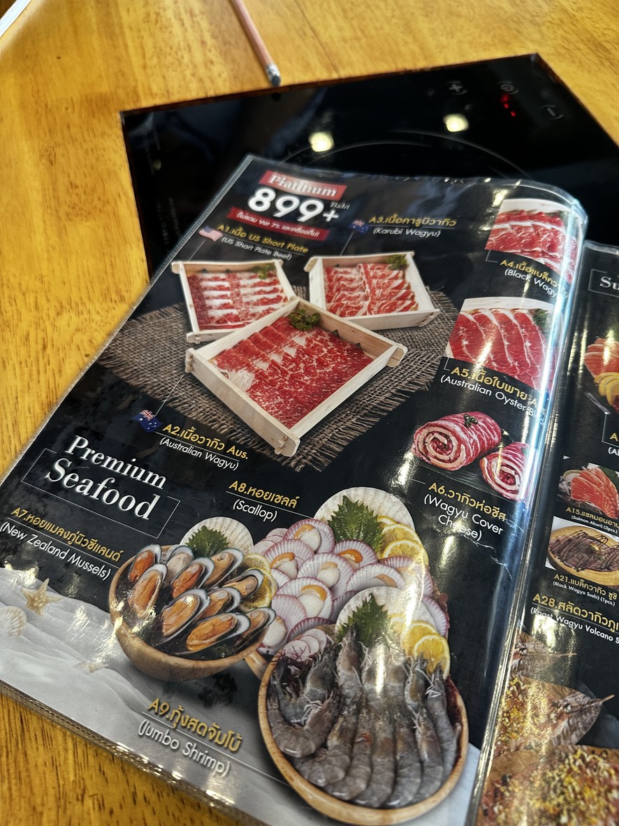 Penguin Eat Shabu menu 5