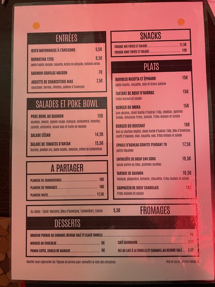 Brasserie Au Moka
