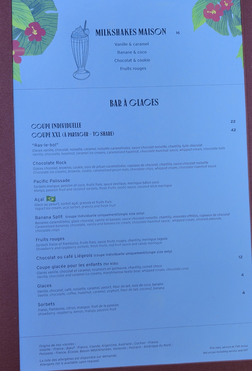 Le Drugstore menu 5