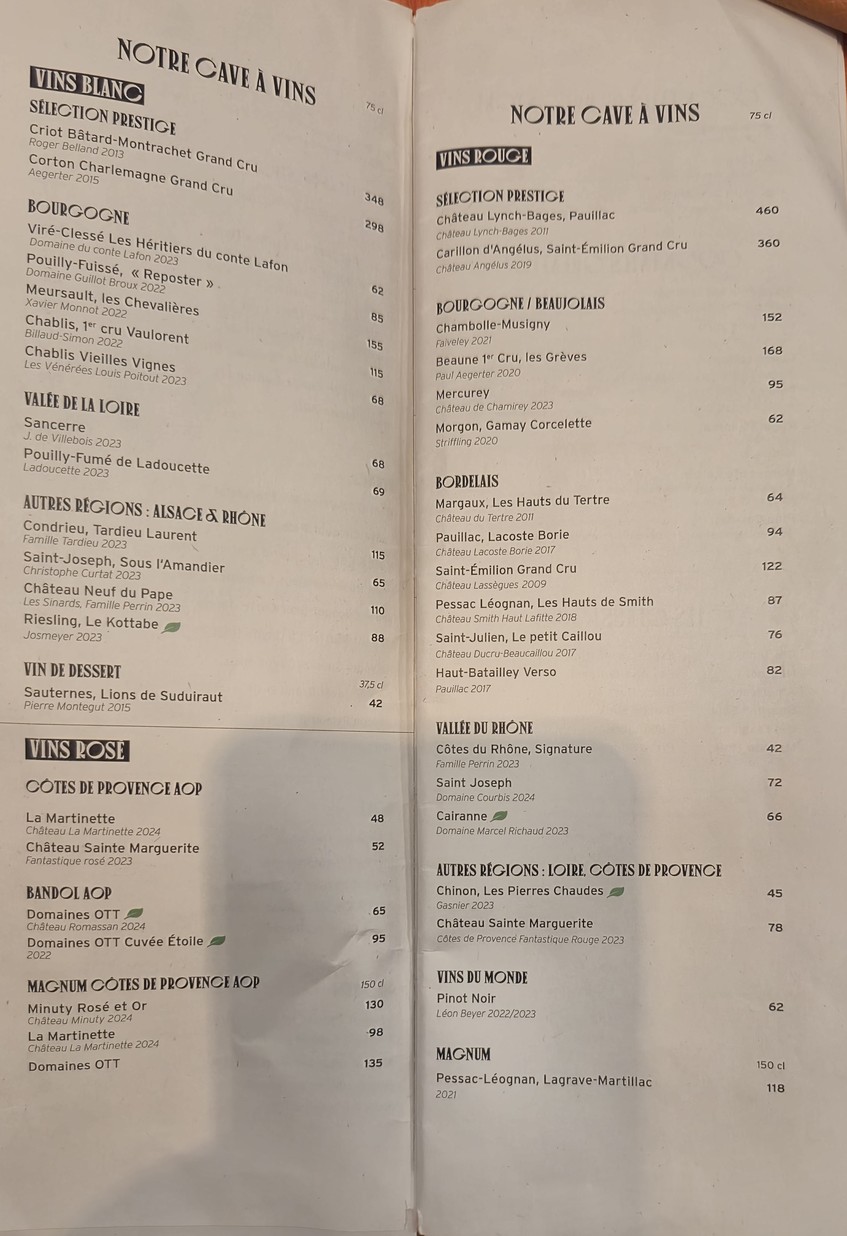 Le Drugstore menu 7