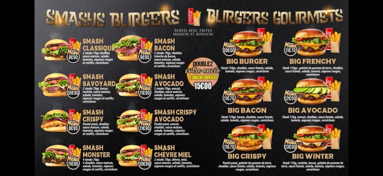 BigMeal Ivry sur Seine menu 1