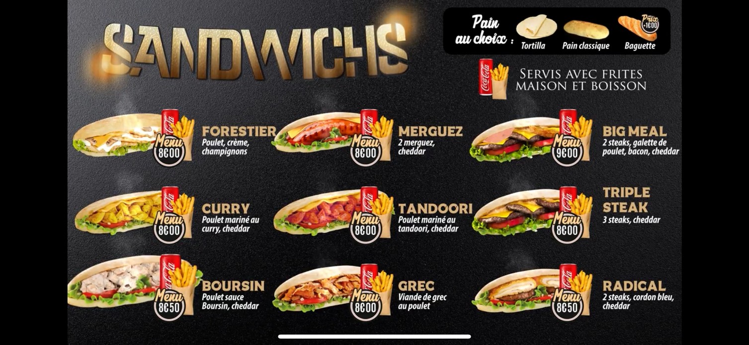 BigMeal Ivry sur Seine menu 2
