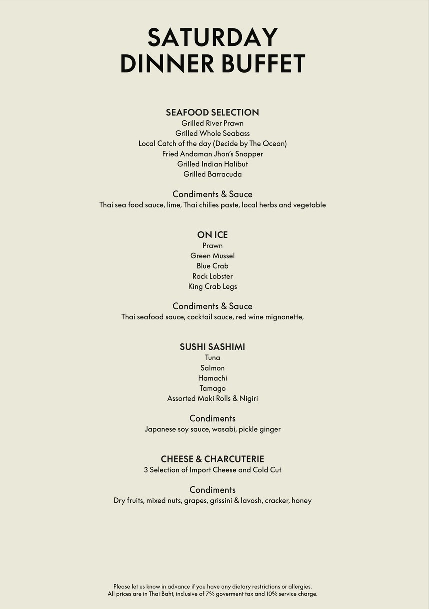 The Kitchen Table menu 2