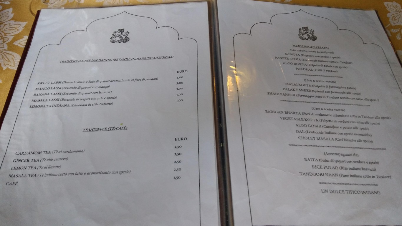 Himalaya Palace menu 3
