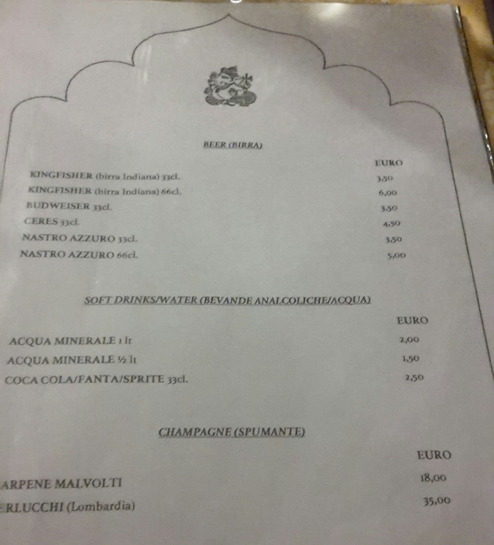 Himalaya Palace menu 4