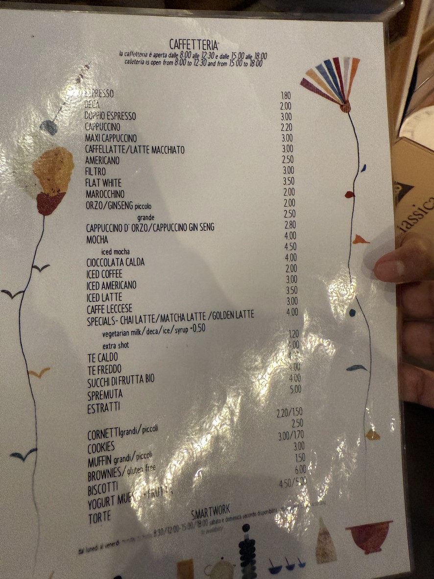 Materia Cafe menu 5