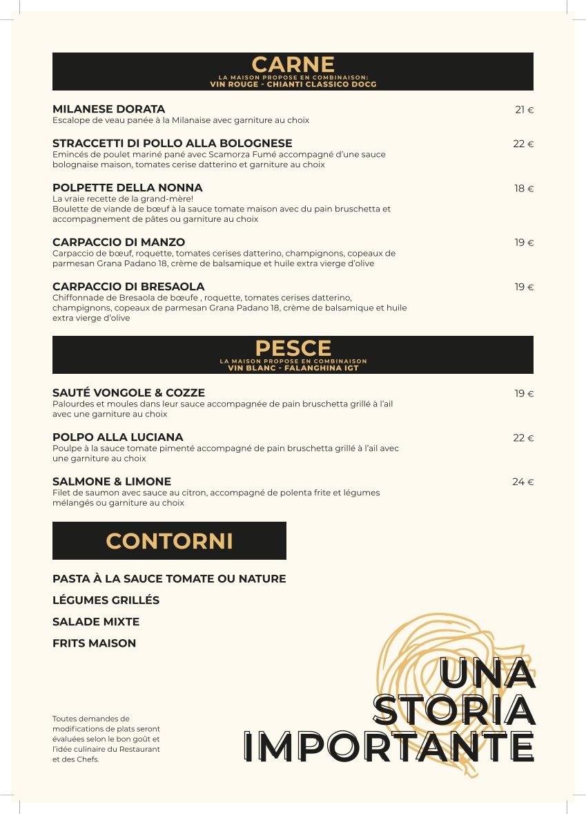 𝐂𝐀𝐑𝐈𝐒𝐌𝐀 • 𝐏𝐢𝐳𝐳𝐞𝐫𝐢𝐚 & 𝐂𝐮𝐜𝐢𝐧𝐚 𝐈𝐭𝐚𝐥𝐢𝐚𝐧𝐚 • menu 6