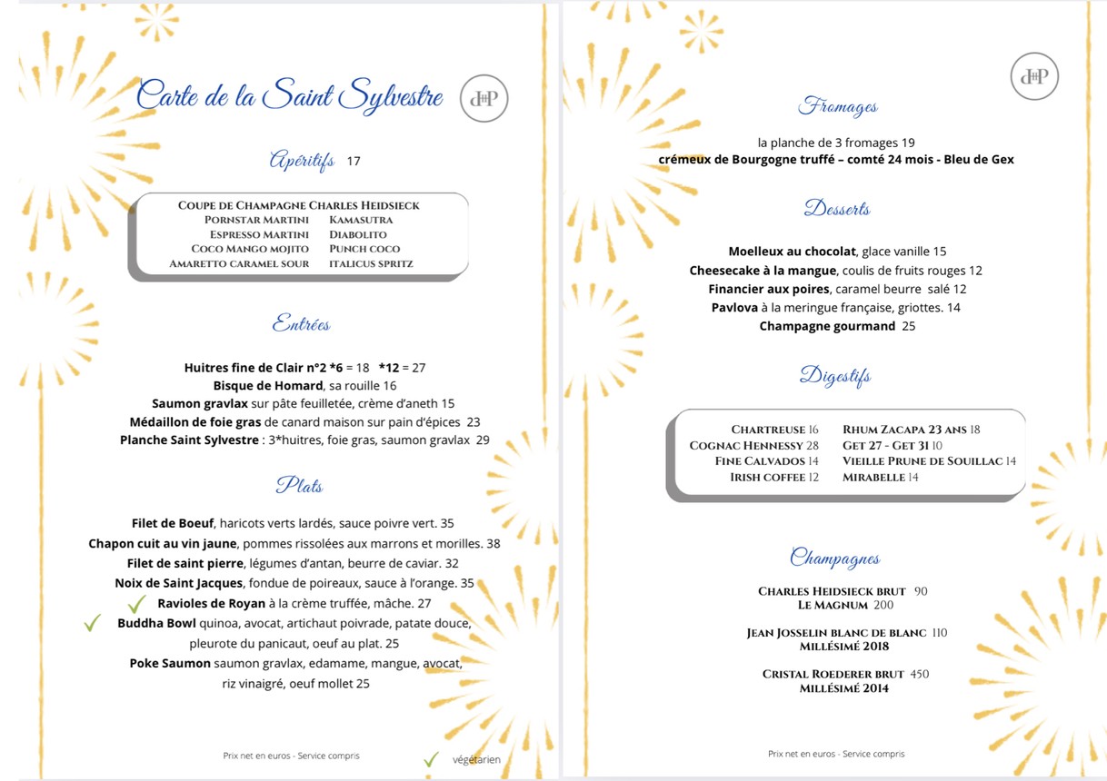Backstage café HIPI menu 1