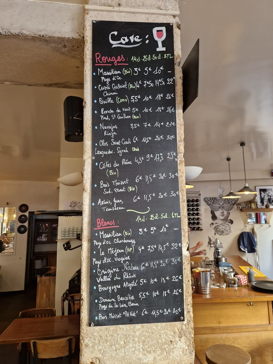Les Mesanges menu 3