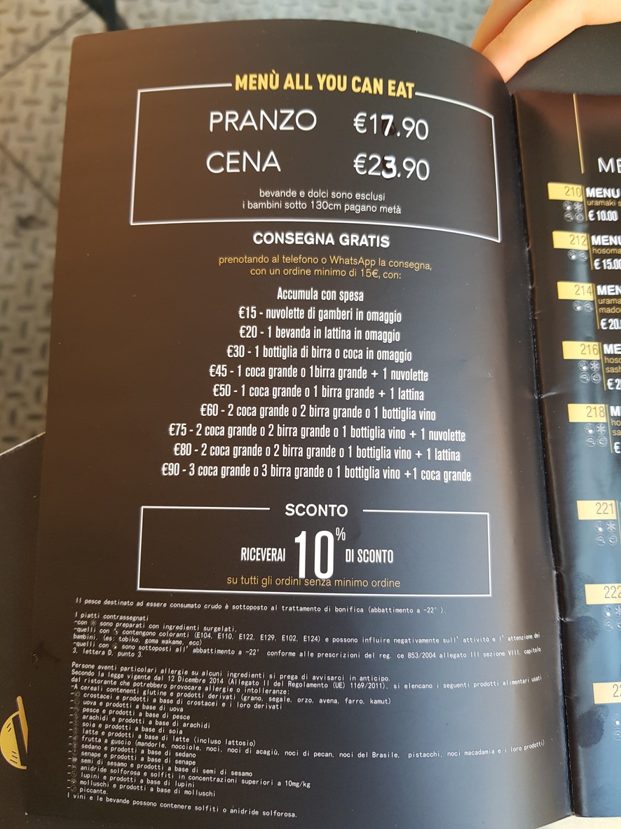 Luffy menu 1