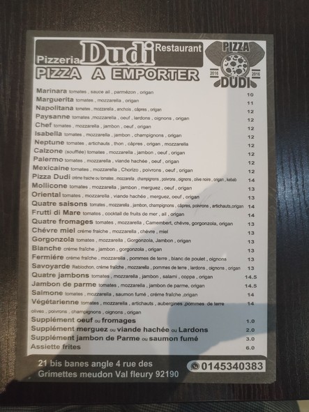 Pizzeria Dudi