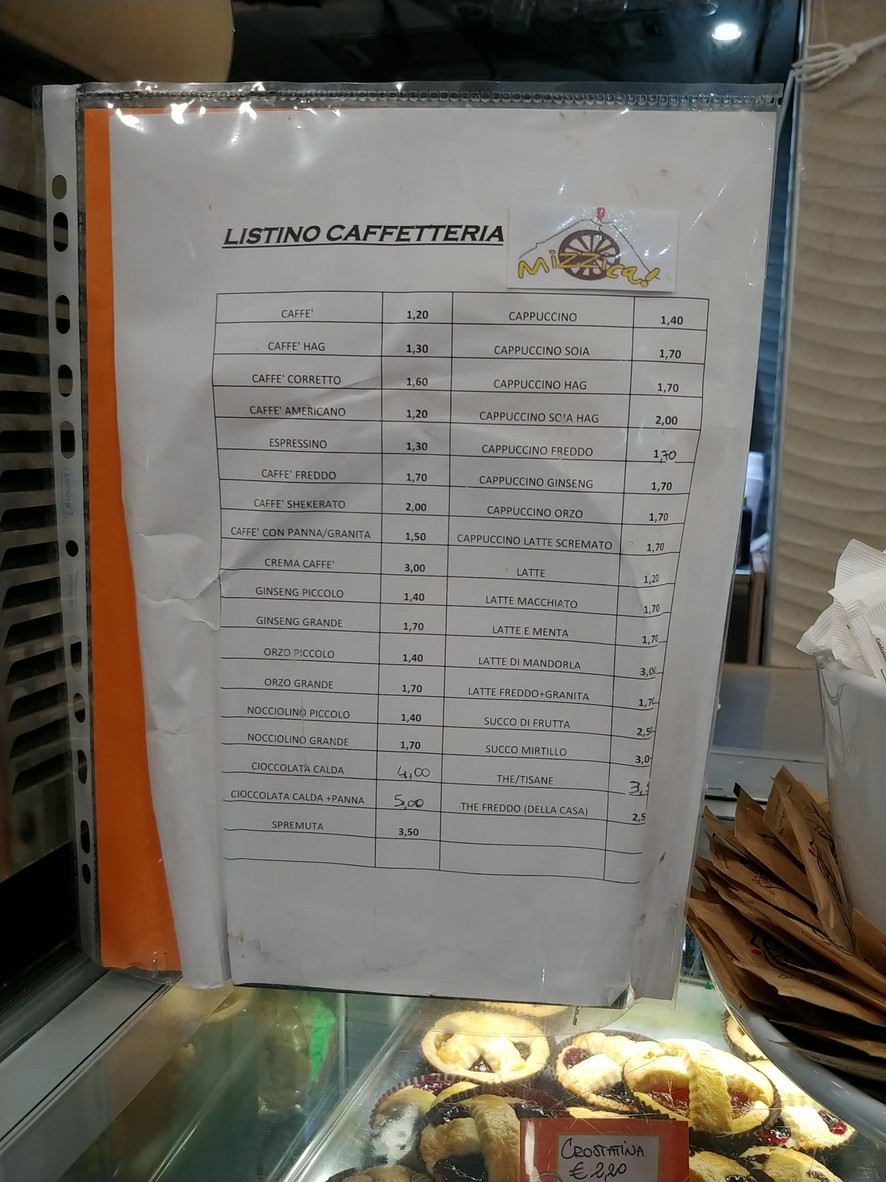 Pasticceria Mizzica! menu 3