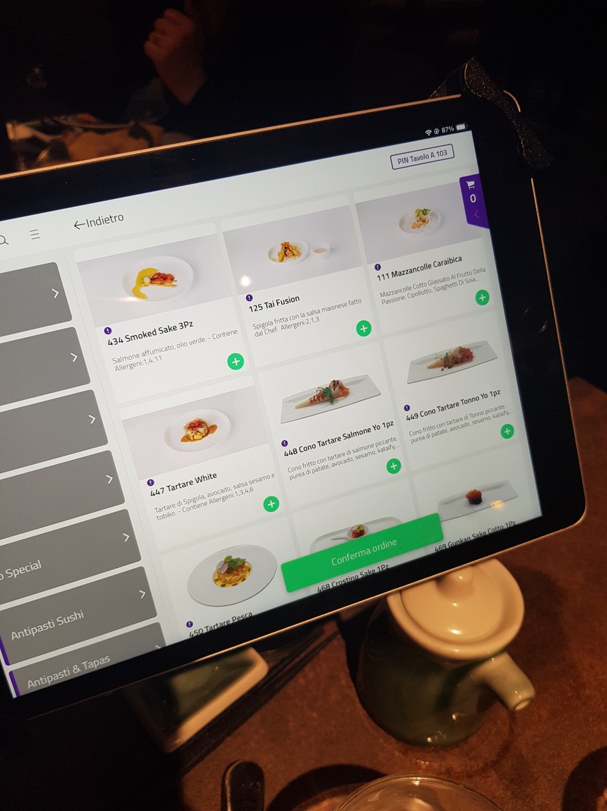 Yo' Fusion - Anagnina menu 1