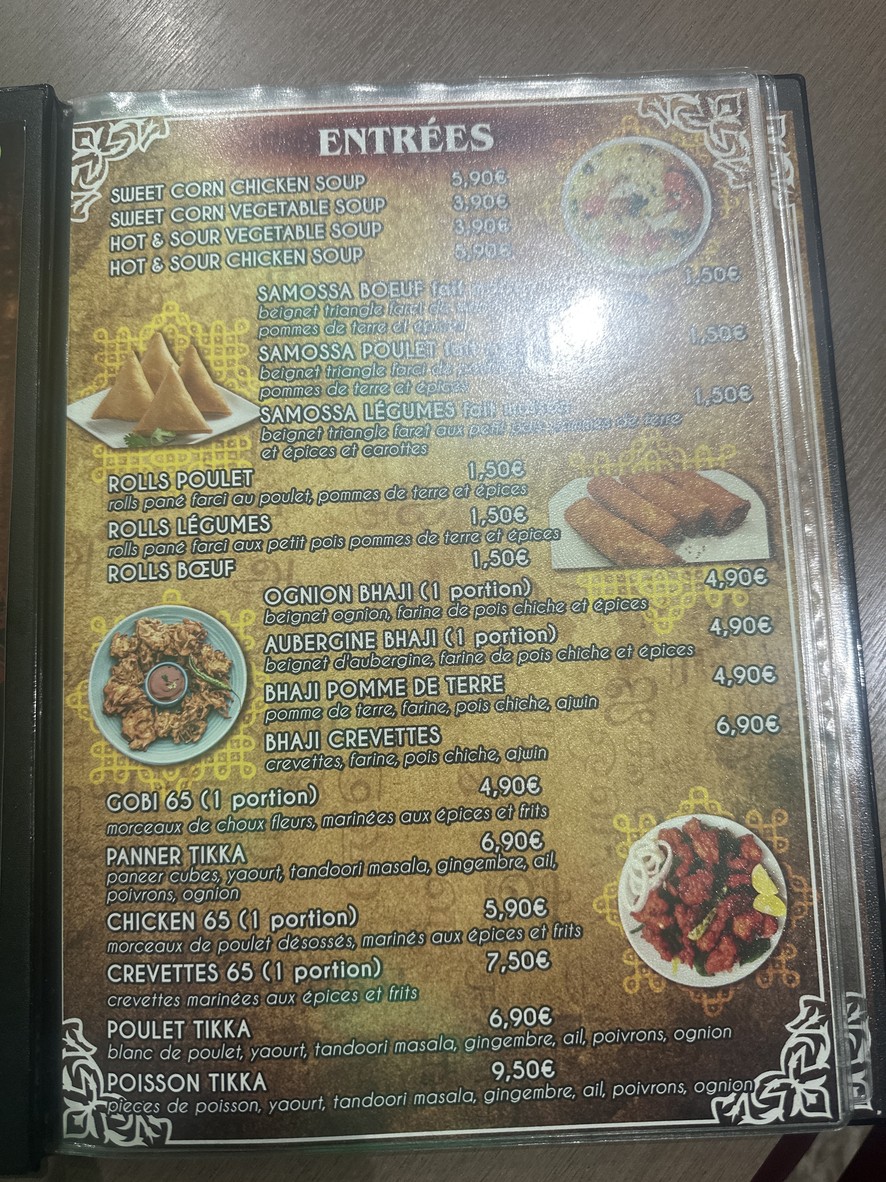Annamma Restaurant menu 3