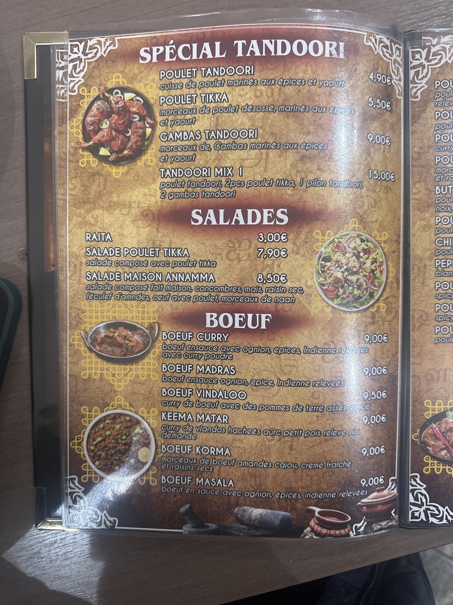 Annamma Restaurant menu 4