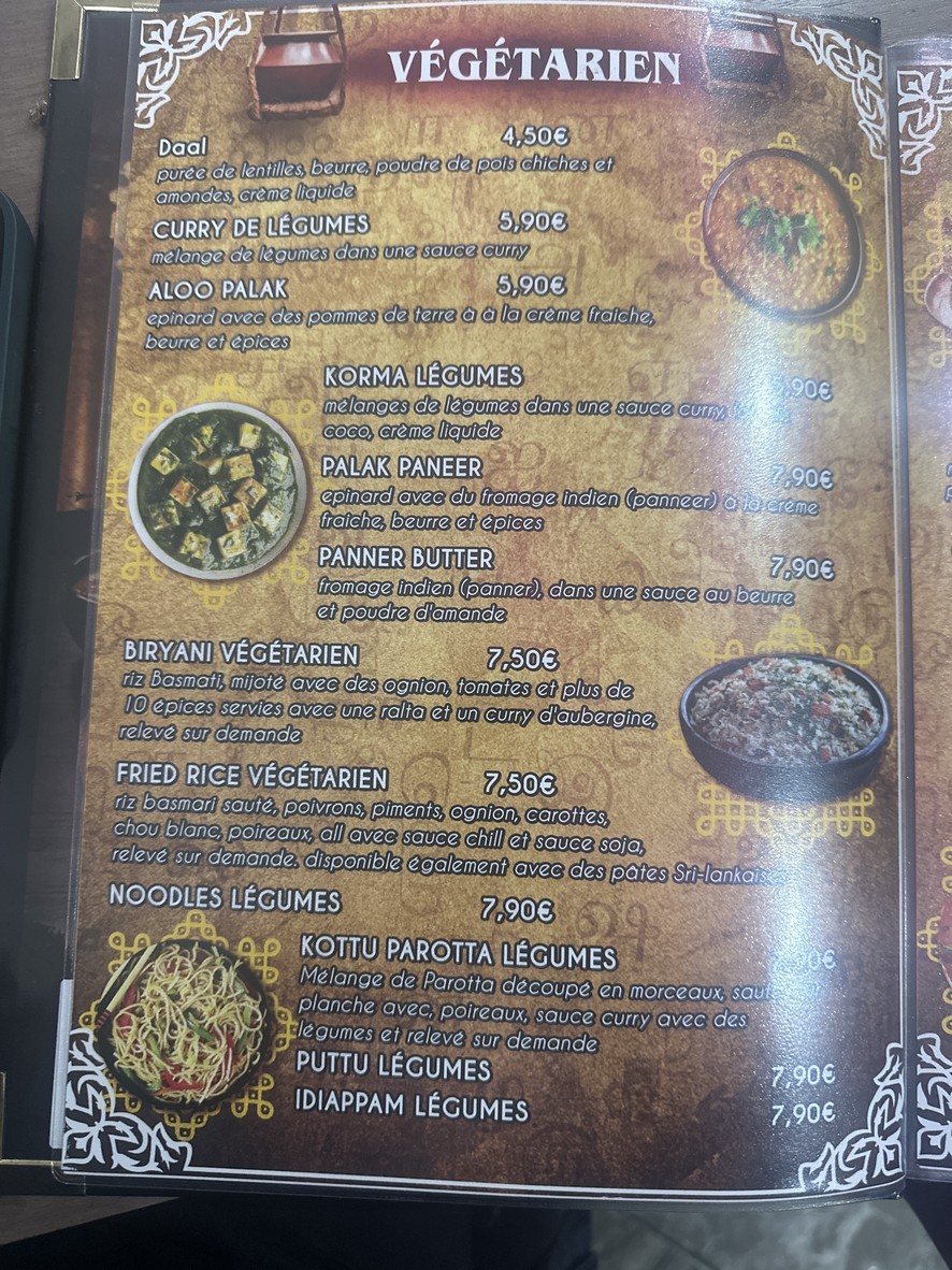 Annamma Restaurant menu 6