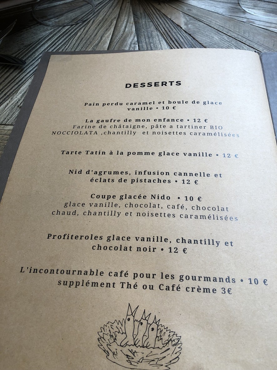 Nido menu 3