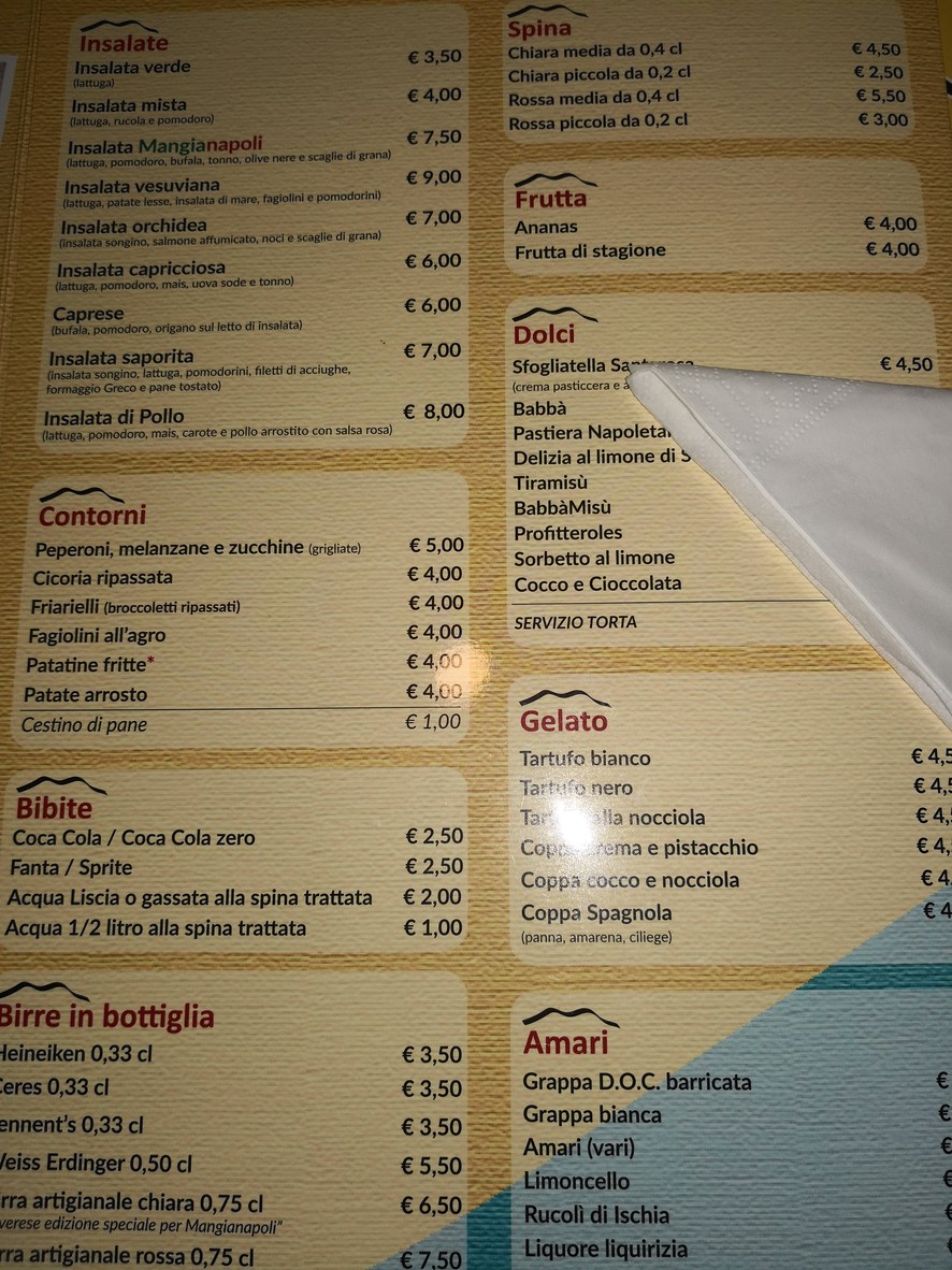 Pizzeria Mangianapoli menu 5