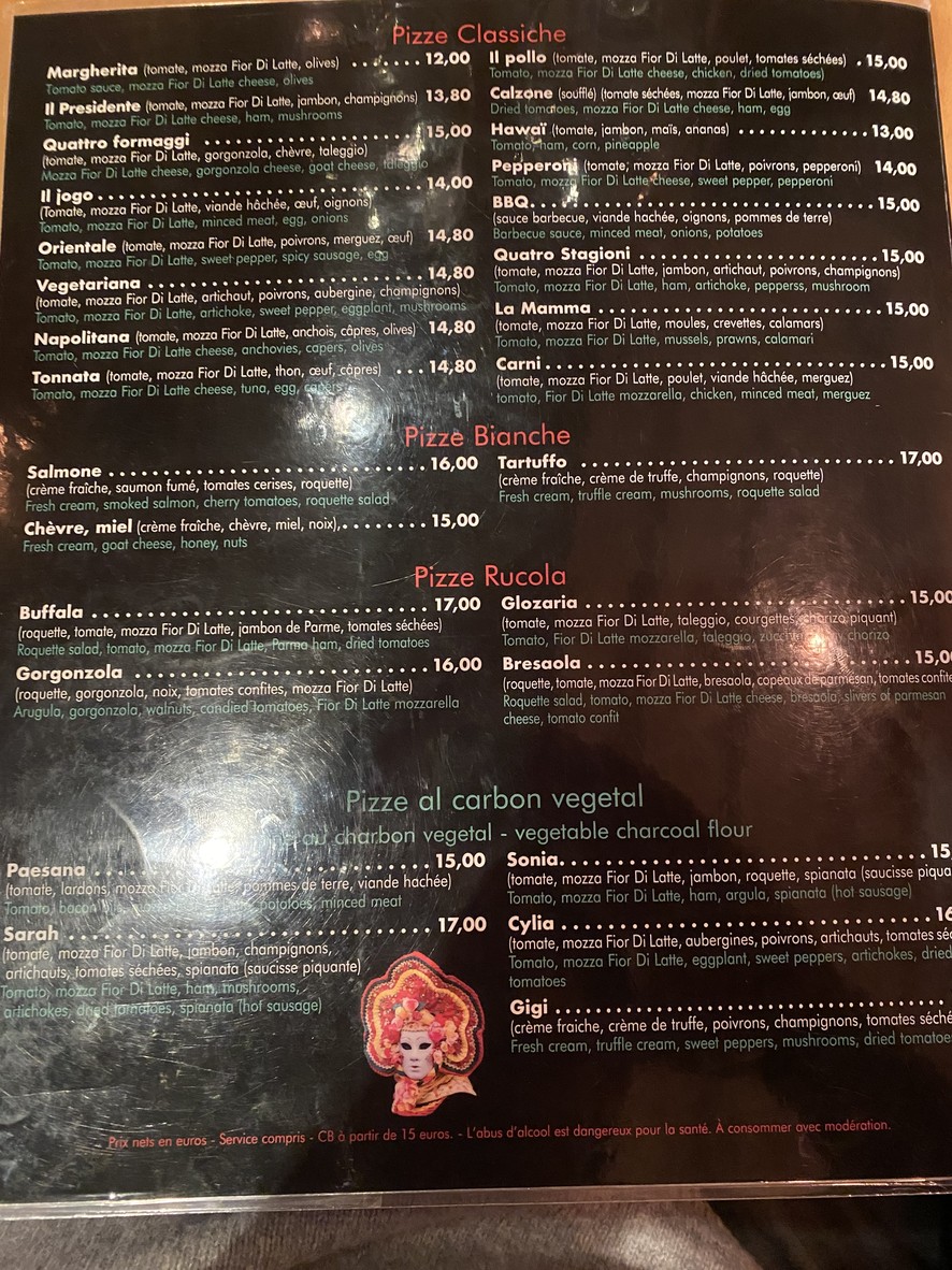 Pizzeria Pepone menu 2