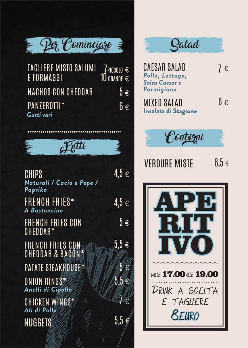 Seconda Fila menu 1