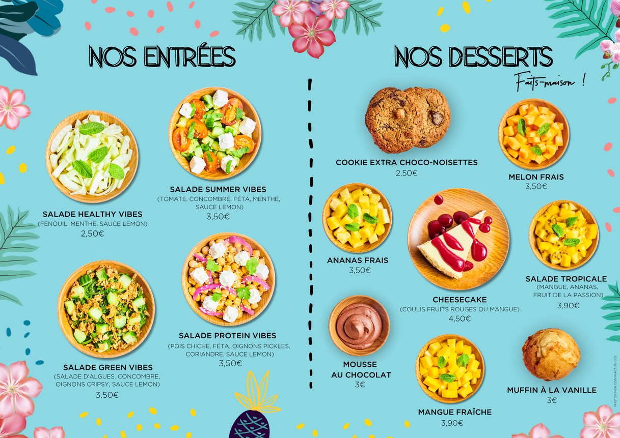 POKE ME BOULOGNE menu 1