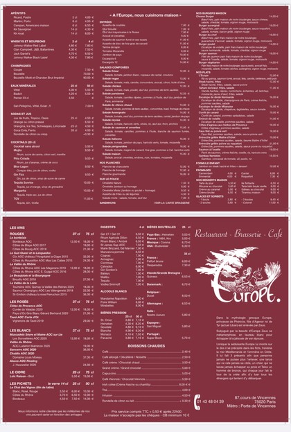 Brasserie de L'Europe