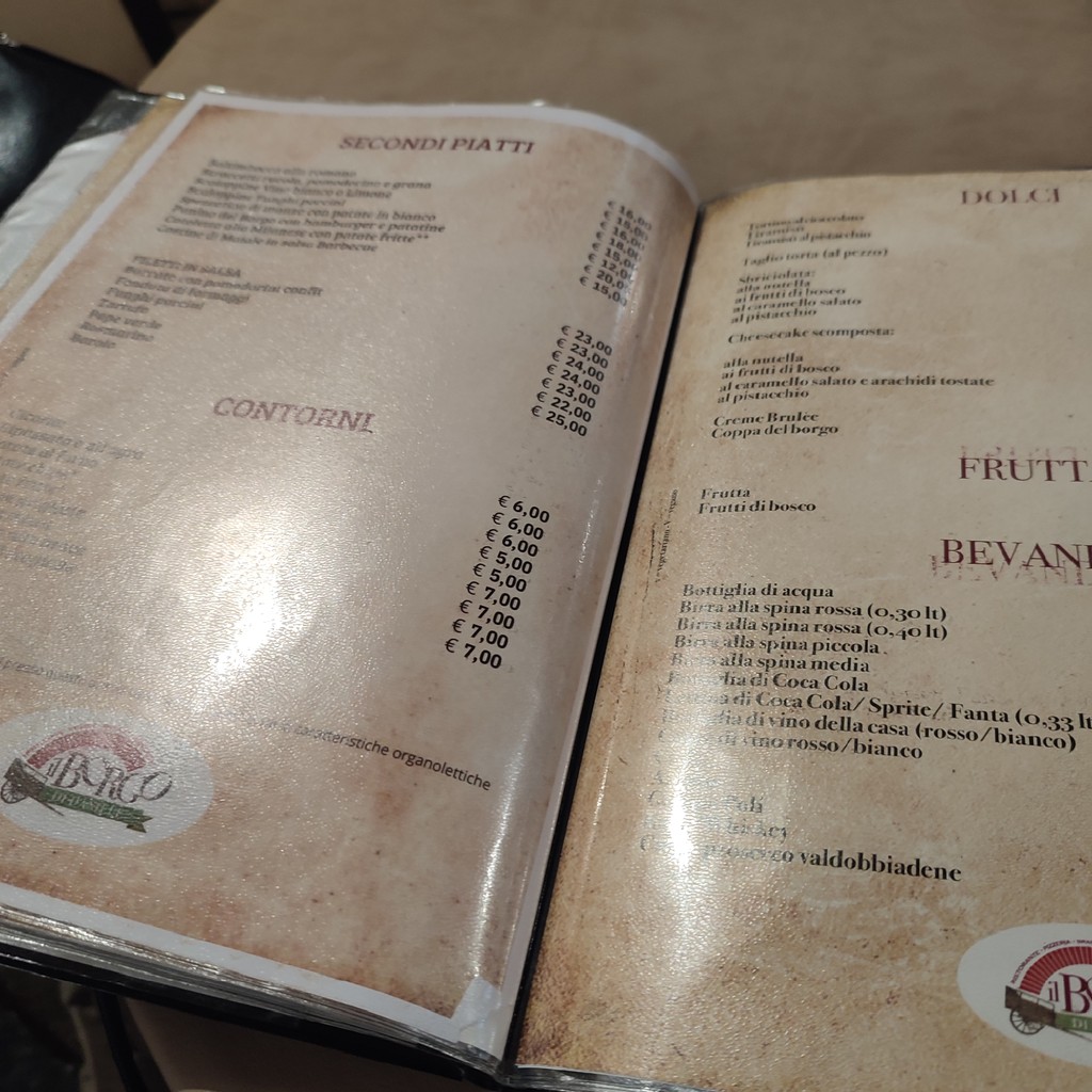 Restaurant Borgo Srl menu 4
