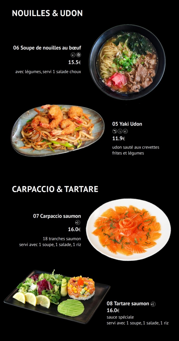 Toto Sushi. menu 4