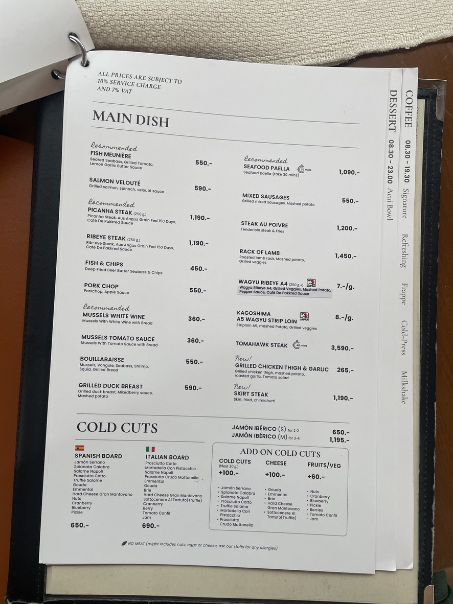 Brooks brunch & bar menu 7