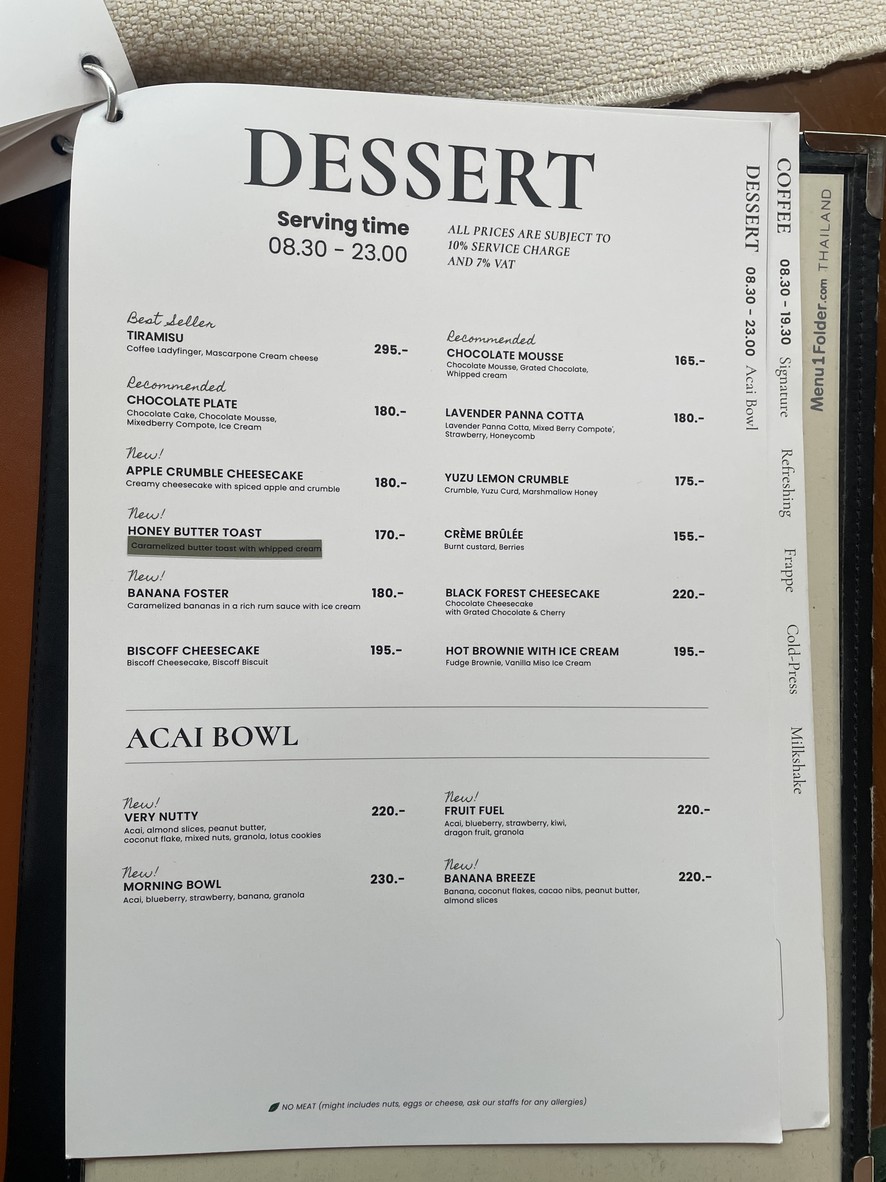 Brooks brunch & bar menu 8